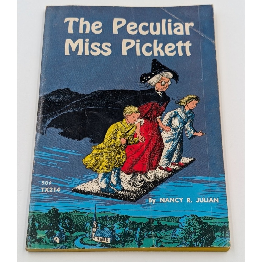 The Peculiar Miss Pickett Nancy R. Julian Scholastic Softcover 1970 70s Book VTG